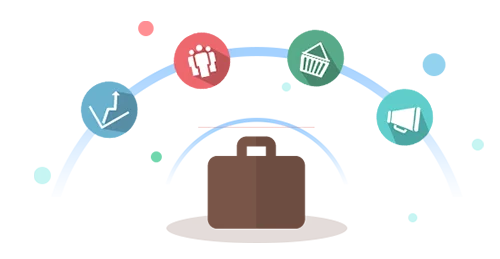 协同CRM · 产品功能 · OA办公配图