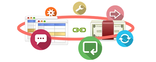 协同CRM · 产品功能 · 目标绩效配图